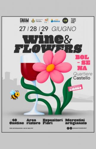 Wine And Flowers A Bolsena - Bolsena