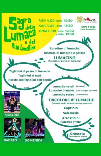 Sagra Della Lumaca E Del Riso Lomellino - Valle Lomellina