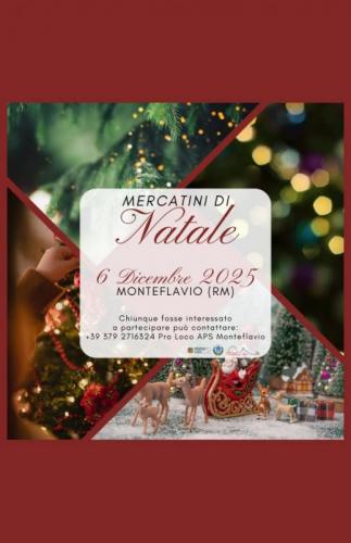 I Mercatini Di Natale A Monteflavio - Monteflavio