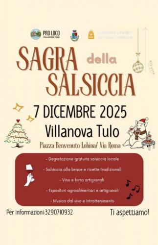 La Sagra Della Salsiccia A Villanova Tulo - Villanova Tulo
