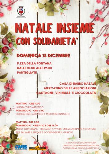 Natale Insieme Con Solidarietà - Pantigliate 2024 - Pantigliate