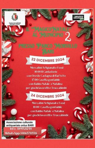 Il Magico Natale Al Municipio 2 Di Bari - Bari