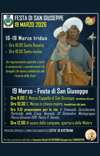 La Festa Di San Giuseppe A Avetrana - Avetrana