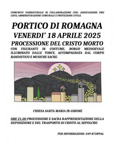 Processione Del Cristo Morto - Portico E San Benedetto