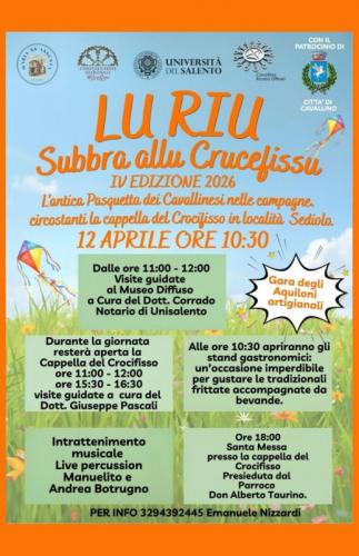 Lu Riu Subbra Allu Crucefissu A Cavallino - Cavallino