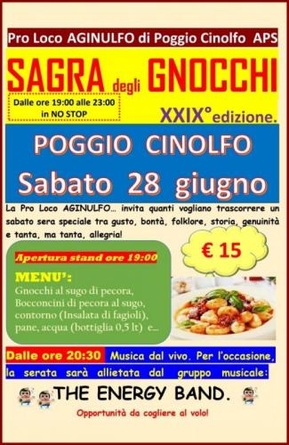 La Sagra Degli Gnocchi A Poggio Cinolfo - Carsoli