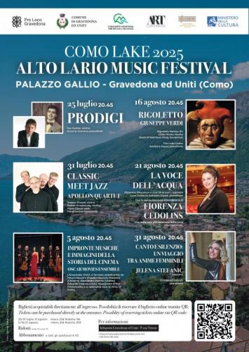Como Lake Alto Lario Music Festival  - Gravedona Ed Uniti