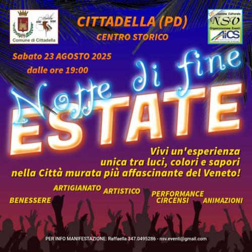 Notte Di Fine Estate - Cittadella