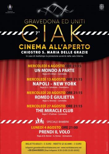 Ciak 7° - Cinema All'aperto - Gravedona Ed Uniti