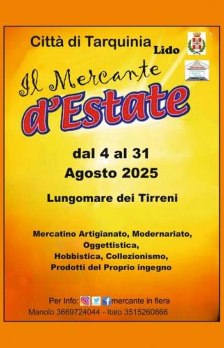 Il Mercante D'estate A Tarquinia Lido - Tarquinia