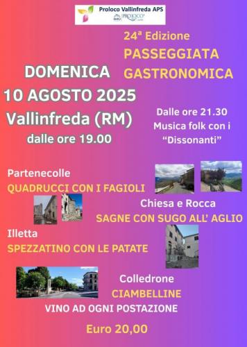 Passeggiata Gastronomica A Vallinfreda - Vallinfreda