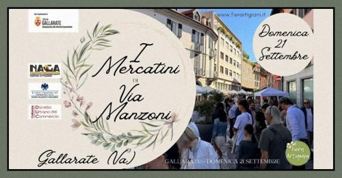 I Mercatini Di Via Manzoni A Gallarate - Gallarate