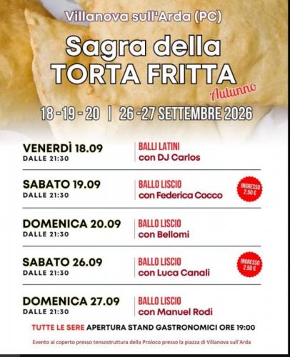 La Sagra Della Torta Fritta A Villanova Sull'arda - Villanova Sull'arda