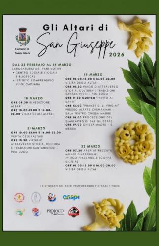 Gli Altari Di San Giuseppe A Santa Ninfa - Santa Ninfa