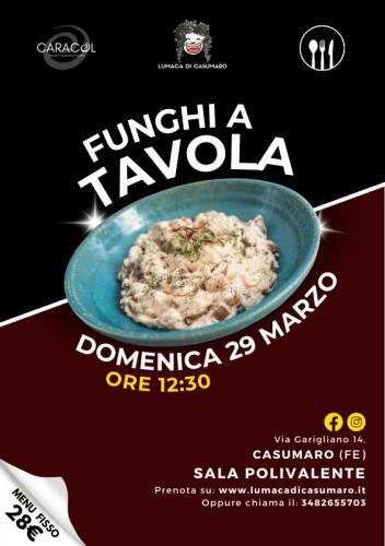 Funghi A Tavola - Finale Emilia