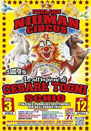 Italian Niuman Circus A Schio - Schio