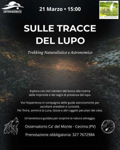 La Terra E Il Cielo – Evento Speciale – Trekking Astronomico - Cecima