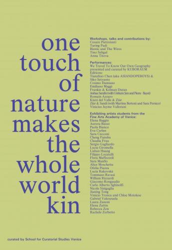 One Touch Of Nature Makes The Whole World Kin - Venezia