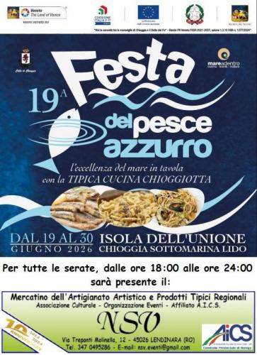 Mercatini Della  Festa Del Pesce Azzurro - Chioggia