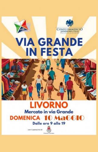 Via Grande In Festa A Livorno - Livorno