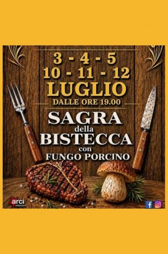 La Sagra Della Bistecca Con Fungo Porcino A Pozzolatico - Impruneta