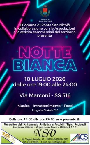 Notte Bianca - Ponte San Nicolò