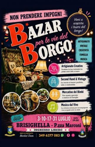 Bazar Per Le Vie Del Borgo A Brisighella - Brisighella