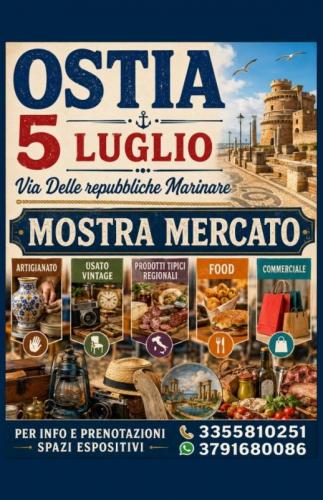 Mostra Mercato A Ostia Lido - Roma