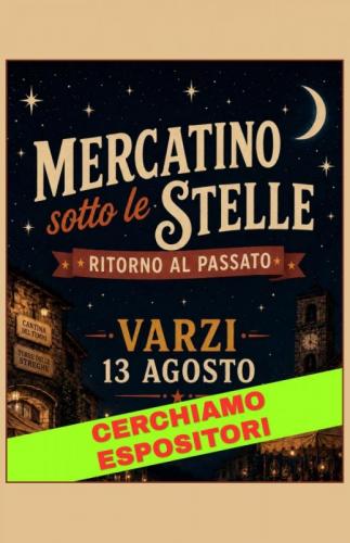 Mercatino Sotto Le Stelle A Varzi - Varzi