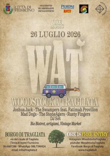 Woodstock A Tragliata  - Fiumicino