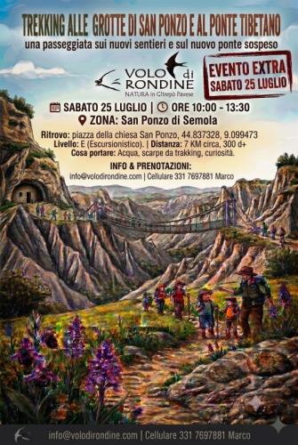 Trekking Alle Grotte Di San Ponzo E Al Ponte Tibetano - Ponte Nizza