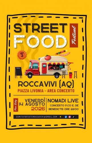 Street Food Festival A Roccavivi - San Vincenzo Valle Roveto