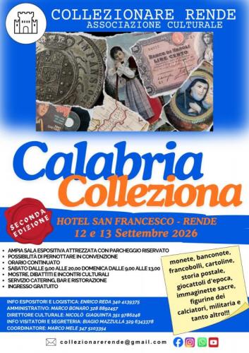 Calabria Colleziona 2026 - Cosenza