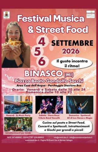Festival Musica E Street Food A Binasco - Binasco