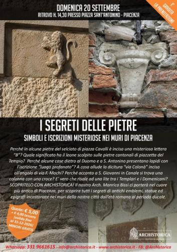 I Segreti Delle Pietre - Piacenza