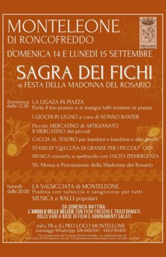 Sagra Dei Fichi A Monteleone - Roncofreddo