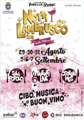 Notti  Del Lambrusco A Santa Vittoria - Gualtieri
