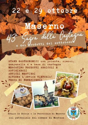 Sagra Della Castagna A Maserno - Montese