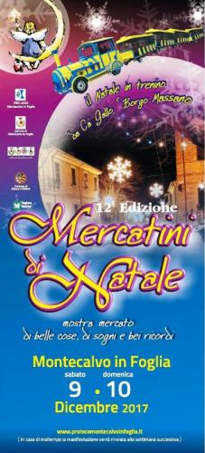 Mercatini Di Natale A Montecalvo In Foglia - Montecalvo In Foglia
