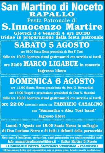 Festa Di San Martino Di Noceto - Rapallo