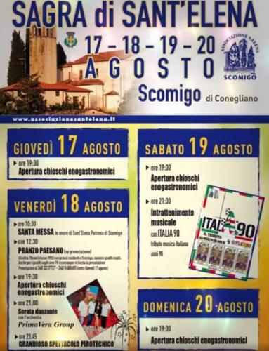 La Sagra Di Sant'elena A Scomigo - Conegliano