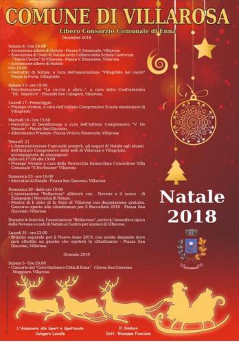 Gli Eventi Di Natala A Villarosa - Villarosa