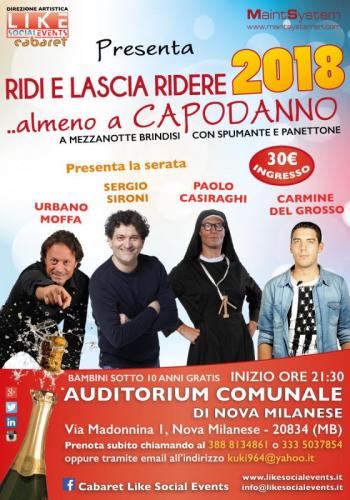 Capodanno Novese Tutto Da Ridere - Nova Milanese