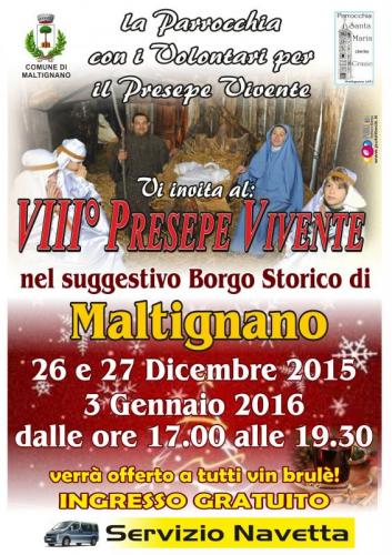 Presepe Vivente A Caselle Di Maltignano - Maltignano