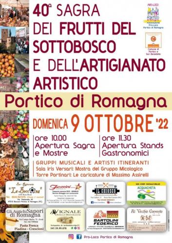 Sagra Dei Frutti Del Sottobosco E Dell'artigianato Artistico - Portico E San Benedetto