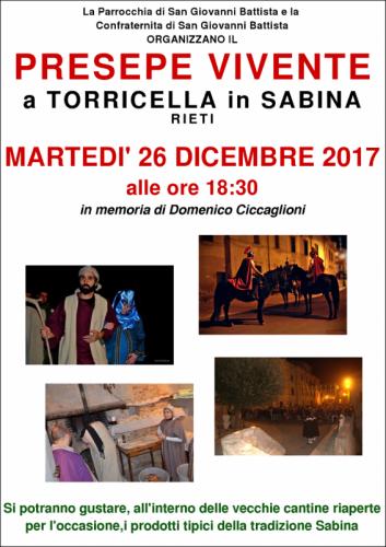 Presepe Vivente  - Torricella In Sabina