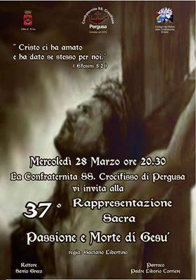 Passione E Morte Di Gesù Cristo - Enna