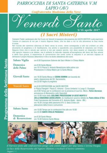 Processione Dei Misteri A Lapio - Lapio