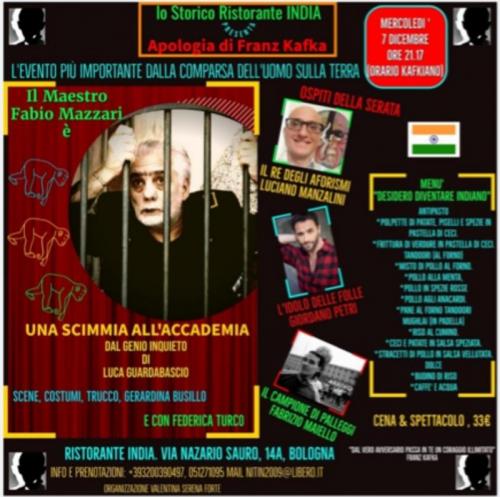 La Cena Evento Apologia Di Franz Kafka A Bologna - Bologna