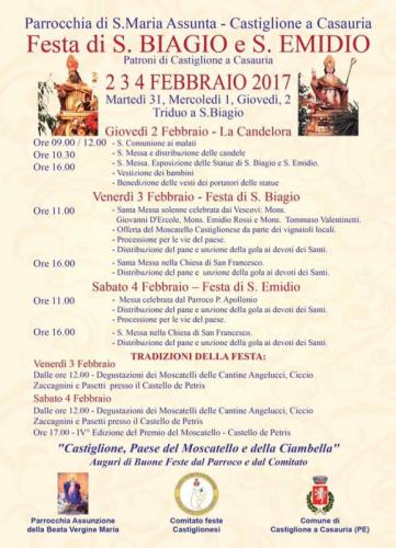 Festa Di San Biagio Ed Emidio - Castiglione A Casauria